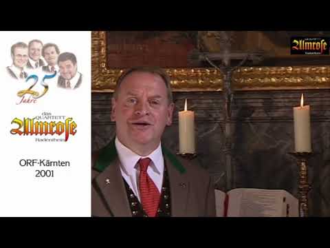 Heb auf dei Stimm (Video) - Das Quartett Almrose Radenthein 2001