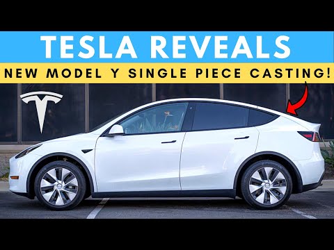 Tesla Reveals New Model Ys Single Piece Casting & More Updates!