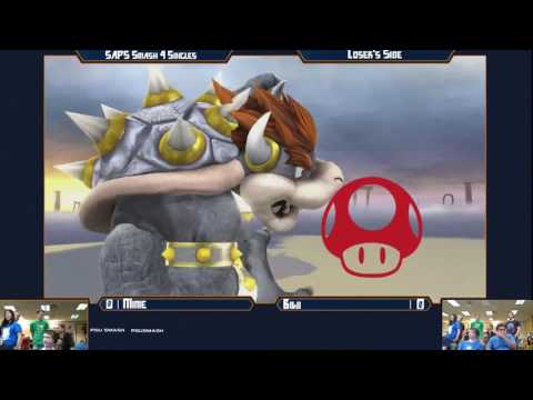 S@PS 31 Wii U Singles - Mime (G&W/King Dedede) vs Biwi (Pit/Bowser) - Loser's Bracket