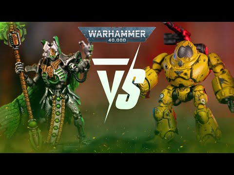 Necrons Vs Adeptus Mechanicus: 2000pts Warhammer 40K Battle Report