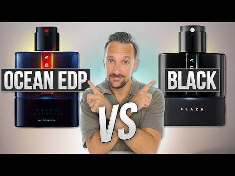 Prada Luna Rossa Ocean EDP vs Black! Full Comparison.