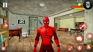 SpiderMan Ninja Mundo Abierto - Superhéroe Contra el Crimen - Juego Android