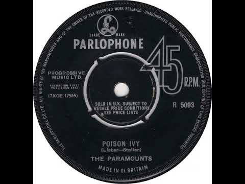 UK New Entry 1964 (2) The Paramounts - Poison Ivy