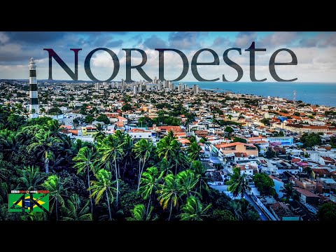 【4K】🇧🇷 Drone Relax Travel Video 🔥 83 Minutes in Nordeste do Brasil from Above 🔥 BRAZIL 2020