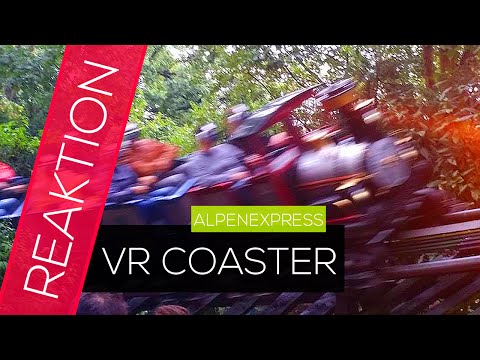 FIRST VIRTUAL REALITY COASTER ALPENEXPRESS ONRIDE - EUROPA PARK