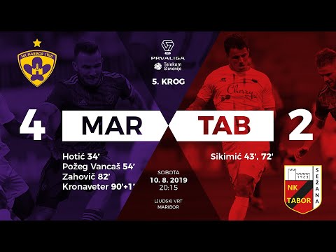 5.krog: Maribor - CB24 Tabor Sežana 4:2 ; Prva liga Telekom Slovenije 2019/2020
