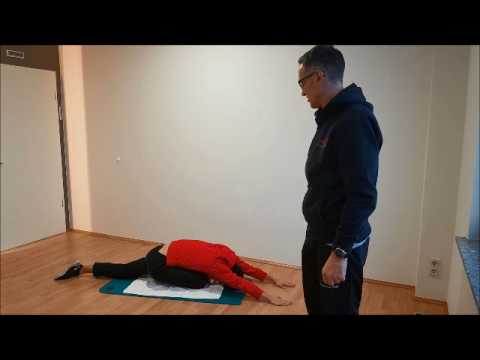 Übung I - Verbesserung der Beweglichkeit Hüftgelenk - von Joachim Keilholz für flw24