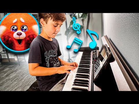 MARCOS TOCOU A MÚSICA DO FILME RED CRESCER É UMA FERA NO PIANO - Família Brancoala