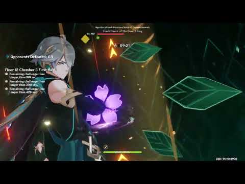 Genshin Impact 3.4 Spiral Abyss | Alhaitham Yae Double Dendro Spread - Nilou Nahida Bloom