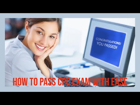 HOW TO PASS THE CPC EXAM GUARANTEE - PART 1