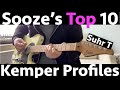 Sooze S Top 10 Kemper Profiles Suhr T