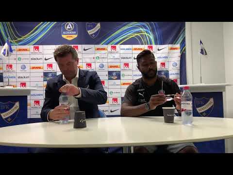 Presskonferens efter IFK Norrköping – HIF