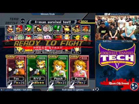TTSV Gherroblush + Kevo (green) vs Myztek + Iori (red) - Melee Doubles Winners Finals