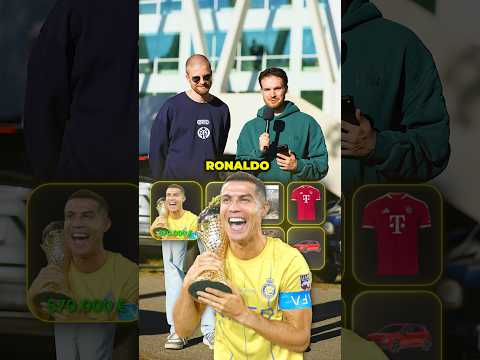Wie viele Döner kann sich Ronaldo an einem Tag leisten? 😂🥙