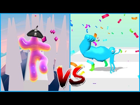 Blob Runner 3D Vs The BigHit Arcade Unlock All Levels Android, iOS Gameplay (Level 1 to 9999)