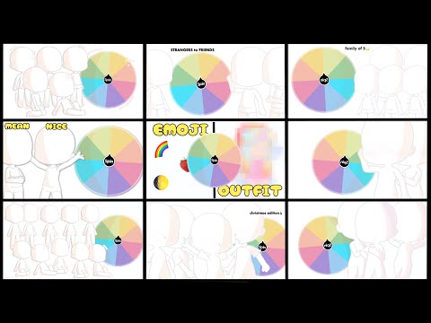 ​@melqii Compilation | 10+ Spin the Wheel Oc Challenge Videos | [Gacha Club] | 40+ Minute Recap ⭐️