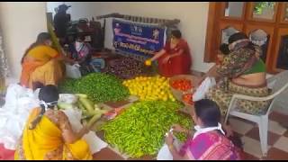 Covid 19 - Vijayawada, Muthyalampadu distributed vegetables to the 135 needy people