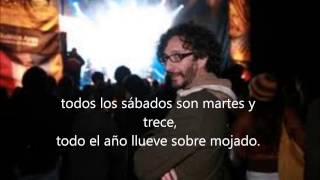 Llueve Sobre Mojado - Joaquin Sabina Y Fito Paez (Letra)