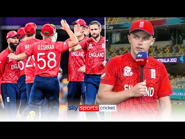 Sam Curran reacts to England’s NAIL-BITING win over New Zealand