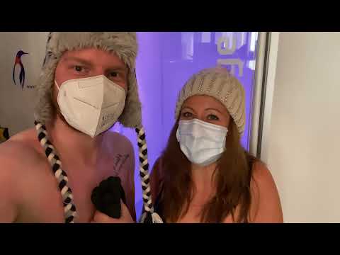 Kältekammertest Paul & Freddy in der Eiszeitlounge