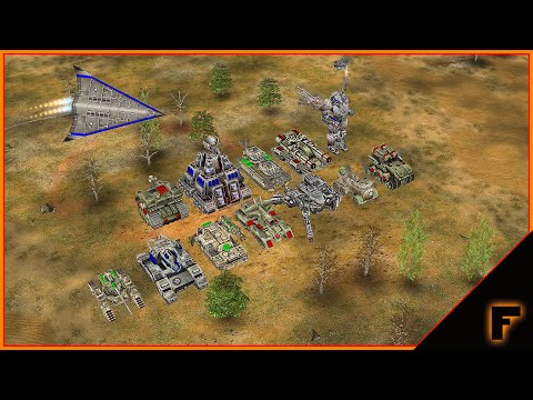 Contra | FIRST EVER SUPER UNIT TOURNAMENT!!! | ALL Super Units! | Command and Conquer Generals