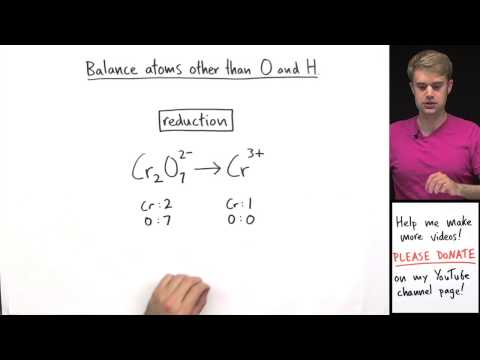 How To Balance Redox Equations In Acidic Solution Example 1 Video How To Balance Redox Equations In Acidic Solution Example 1 Video