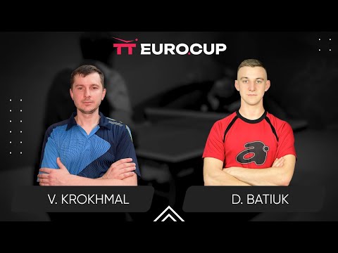 10:20 Vitalii Krokhmal - Dmytro Batiuk 05.08.2024 | TT Euro.Cup Ukraine Professional. TABLE 4