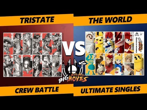 Lets Make Big Moves SSBU - Tristate Vs. The World - Smash Ultimate Crew Battle