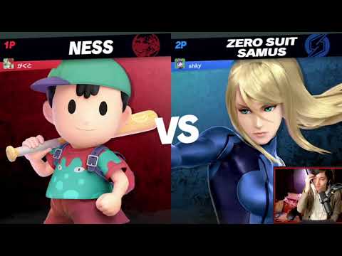 Shky (Zero Suit Samus) vs Gackt (Ness) - Smashmate Online Grind | Late 2022