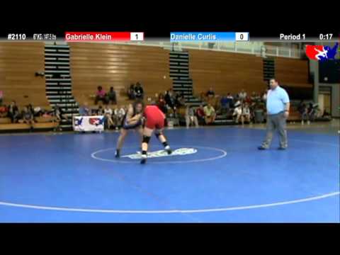 WM 67 KG - RR2 - Gabrielle Klein (USOEC) vs. Danielle Curlis (MV)