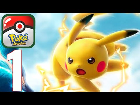 Poke Awaken  - Gameplay Walkthrough  Part 1 - Intro / Tutorial (iOS, Android)