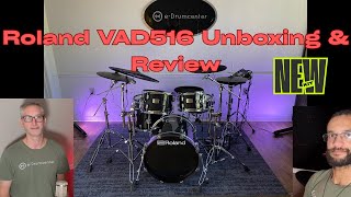Video thumbnail for Roland VAD516 Unboxing and Review by Edrumcenter