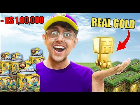 Rachitroo - I FOUND REAL GOLD in Minecraft Mystery Boxes 📦?