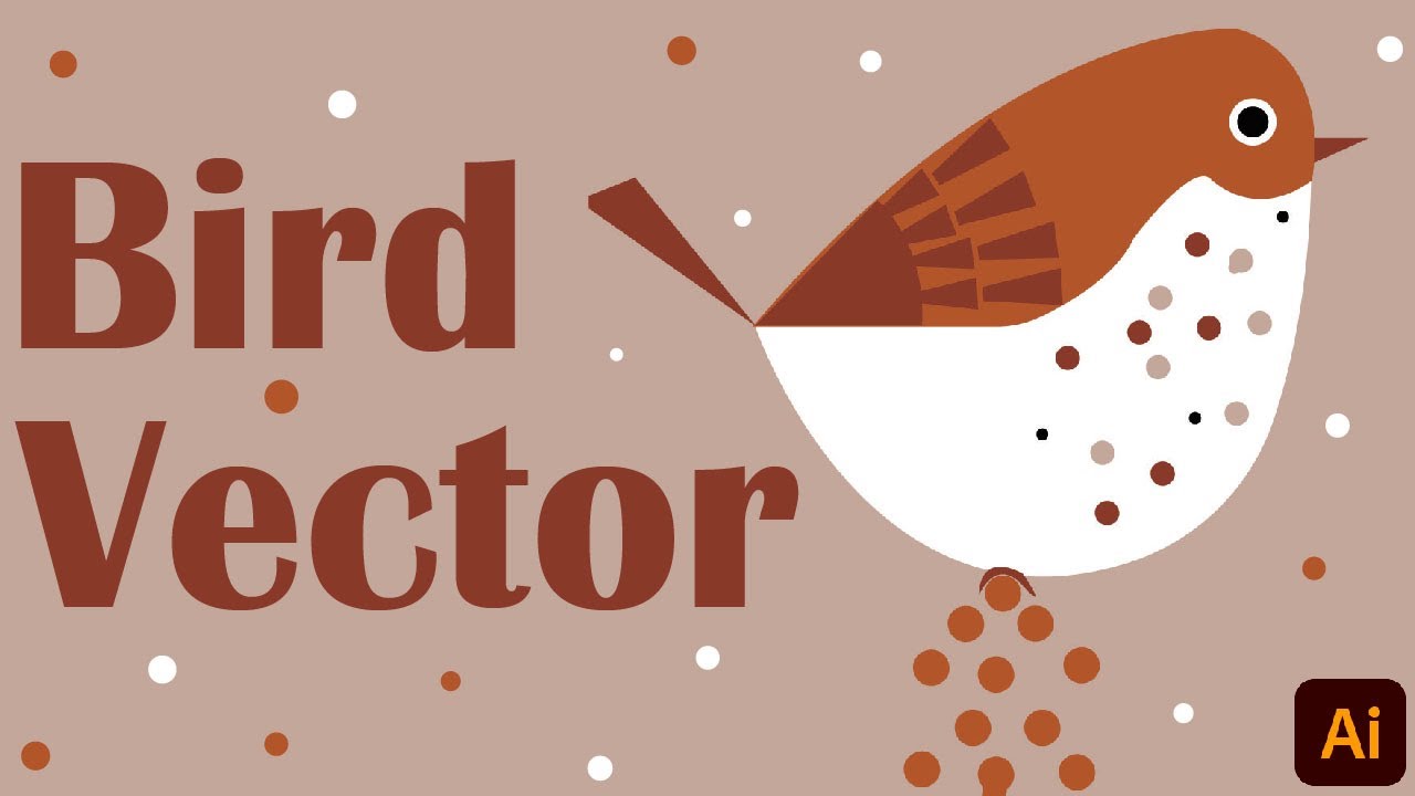 Bird Vector in Illustrator | Illustrator | SAS