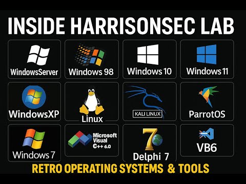 HarrisonSec Lab Tour | A Journey Through Computing Evolution