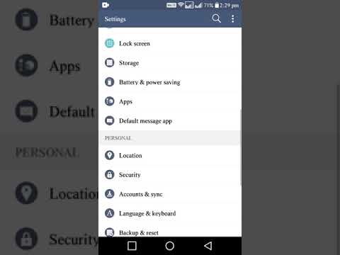 How to on battery saver mode in lg phone