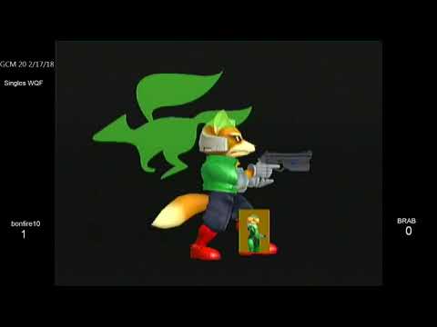 GSS 69 SSBM - BigRedAnimeBike (Fox) vs. bonfire10 (Sheik) - Melee WQF