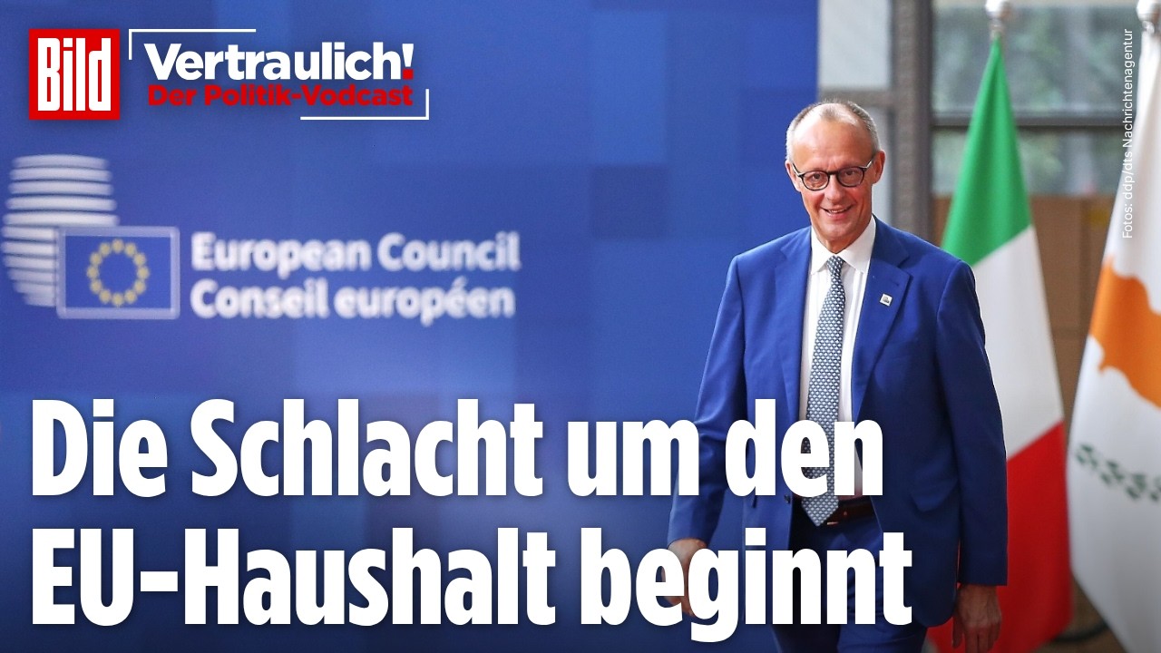 Merz fordert harte Kürzungen im Brüsseler Mega-Haushalt | Vertraulich