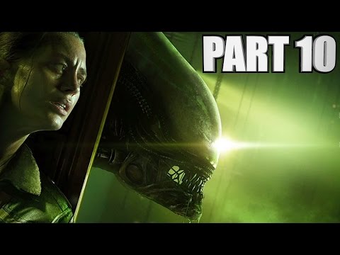Alien: Isolation Walkthrough Part 10 - Seegson Synthetics - Gameplay Review Let's Play Xbox One
