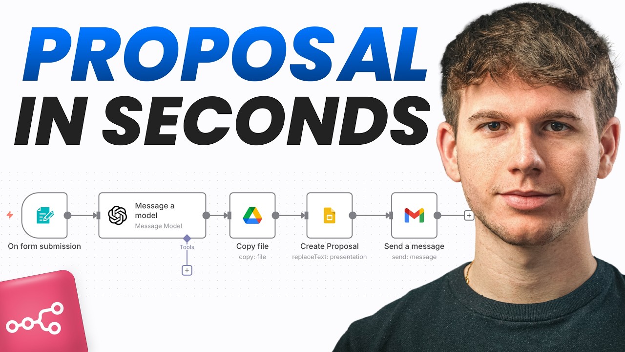 I Built an AI System That Creates Sales Proposals Instantly (n8n Tutorial)
