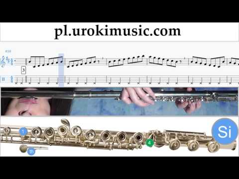Nauka Gry Na Flecie Luis Fonsi - Despacito Nuty Poradnik Część 1 um-a463