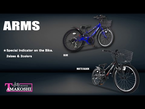 24型 子供用自転車 アームス+スピードメーター 246(外装6段変速