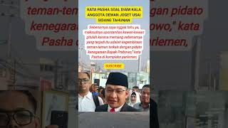 Download lagu Kata Pasha soal Diam Kala Anggota Dewan Joget Usai Sidang Tahunan #beritaterkini mp3