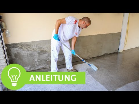 Garagenboden streichen & sanieren leicht gemacht - Schritt für Schritt Anleitung
