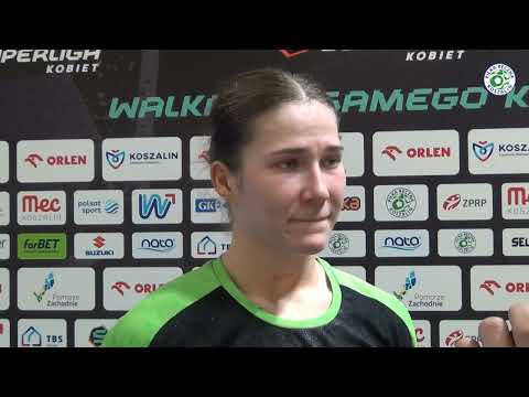 Kinga Lemiech, zawodniczka zespołu Młyny Stoisław Koszalin