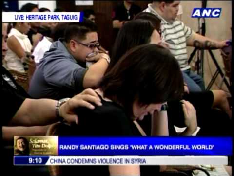 Randy Santiago pays tribute to the comedy king