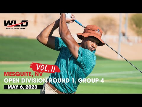 2023 World Long Drive Mesquite Vol. II | Open Division Round 1 Group 4