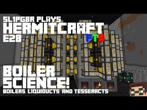 HermitCraft FTB S2E29 - Boiler Science! ( Minecraft Feed The Beast Let's Play )