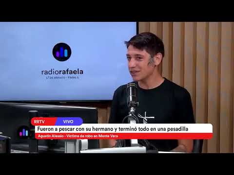 Agustín Alessio - Víctima de robo en Monte Vera