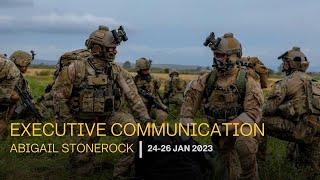 Executive Communication | Abigail Stonerock | Facilitating Flag/General Officer Reflective Practices